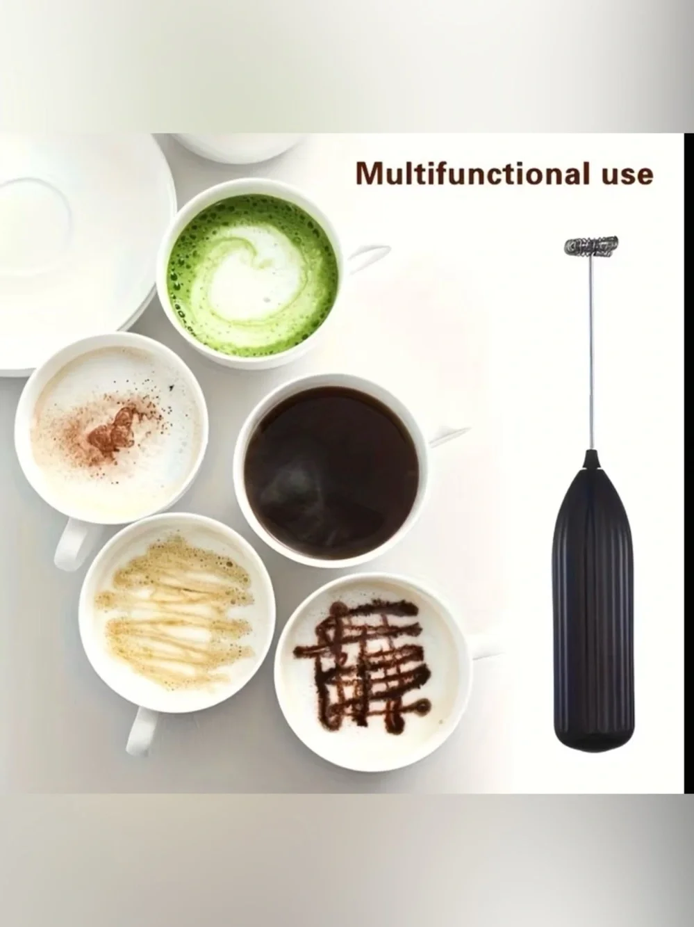 Milk and coffee Frother